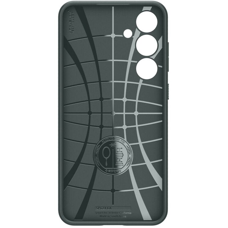 Защитный чехол Spigen (SGP) Liquid Air для Samsung Galaxy S24 FE (S721) - Green: фото 6 из 18