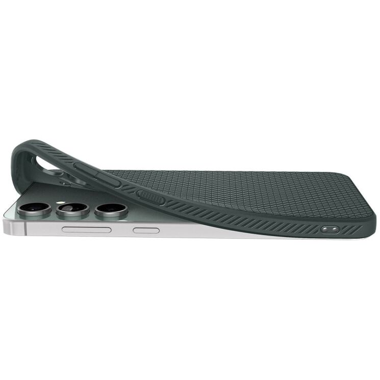 Защитный чехол Spigen (SGP) Liquid Air для Samsung Galaxy S24 FE (S721) - Green: фото 11 из 18