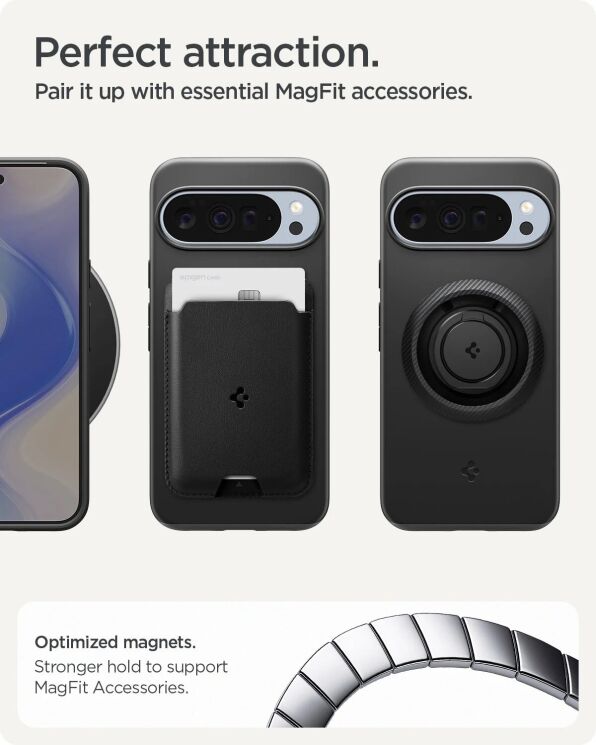 Захисний чохол Spigen (SGP) Thin Fit (MagFit) для Google Pixel 10 Pro XL (ACS09722) - Black: фото 19 з 19