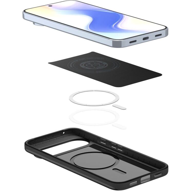 Захисний чохол Spigen (SGP) Thin Fit (MagFit) для Google Pixel 10 Pro XL (ACS09722) - Black: фото 10 з 19