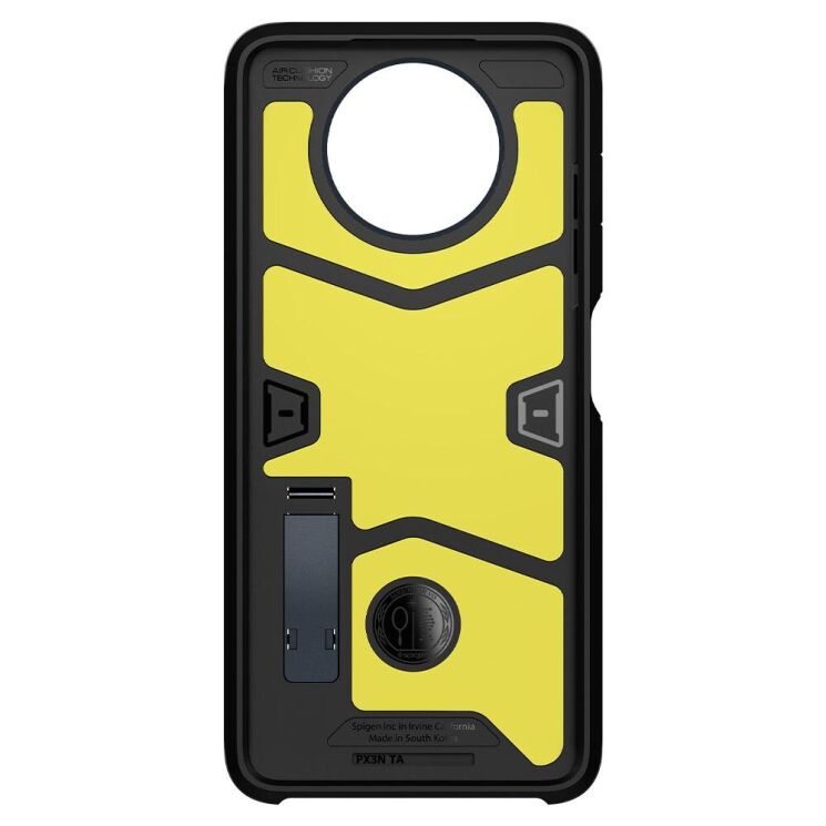 Захисний чохол Spigen (SGP) Tough Armor для Xiaomi Poco X3 / Poco X3 Pro - Metal Slate: фото 3 з 15
