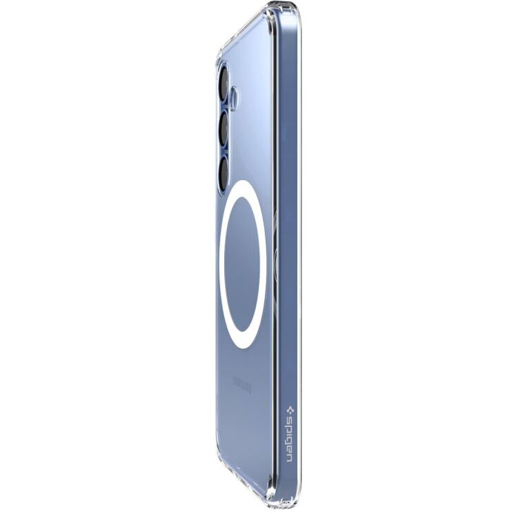 Защитный чехол Spigen (SGP) Ultra Hybrid (MagFit) для Samsung Galaxy S25 Plus (S936) ACS08981 - White: фото 8 из 17