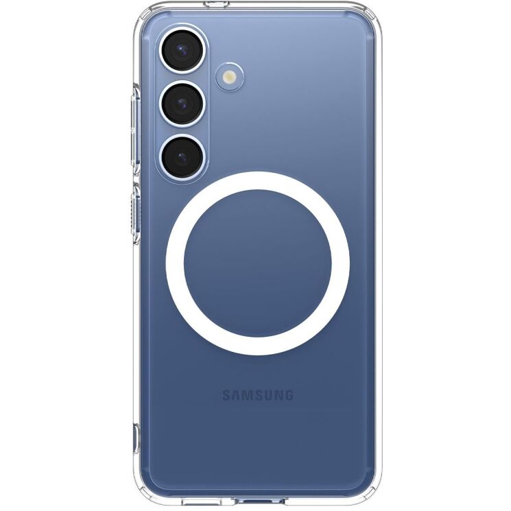 Защитный чехол Spigen (SGP) Ultra Hybrid (MagFit) для Samsung Galaxy S25 Plus (S936) ACS08981 - White: фото 2 из 17