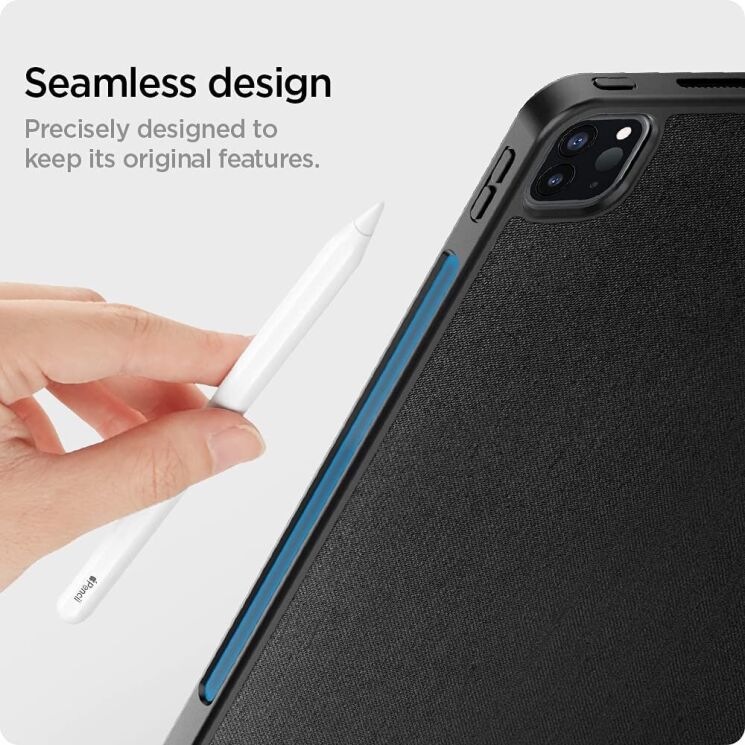 Захисний чохол Spigen (SGP) Urban Fit для iPad Pro 12.9 (2021/2022) - Black: фото 23 з 23