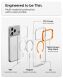 Защитный чехол Spigen Ultra Hybrid Optik S (MagFit) для iPhone 18 Pro Max / 17 Pro Max (ACS11908) - Clear / Silver (440309CS). Фото 7 из 11