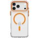Захисний чохол Spigen Ultra Hybrid Optik S (MagFit) для iPhone 18 Pro Max / 17 Pro Max (ACS11910) - Clear / Orange (440309CO). Фото 3 з 12