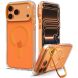 Захисний чохол Spigen Ultra Hybrid Optik S (MagFit) для iPhone 18 Pro Max / 17 Pro Max (ACS11910) - Clear / Orange (440309CO). Фото 1 з 12