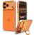 Защитный чехол Spigen Ultra Hybrid Optik S (MagFit) для iPhone 18 Pro Max / 17 Pro Max (ACS11910) - Clear / Orange: фото 1 из 12