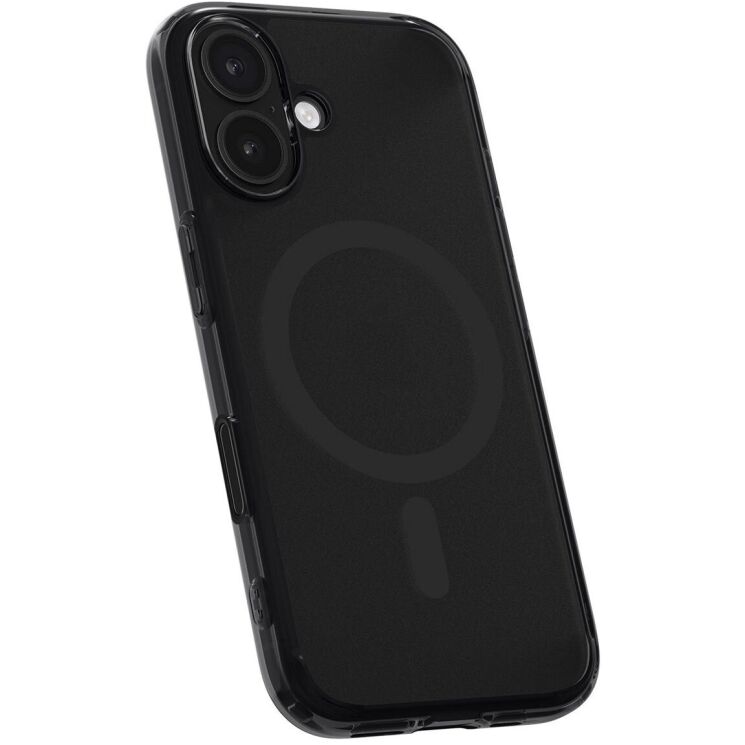 Защитный чехол Spigen Ultra Hybrid T MagFit для iPhone 16 (ACS09074) - Frost Black: фото 4 из 16