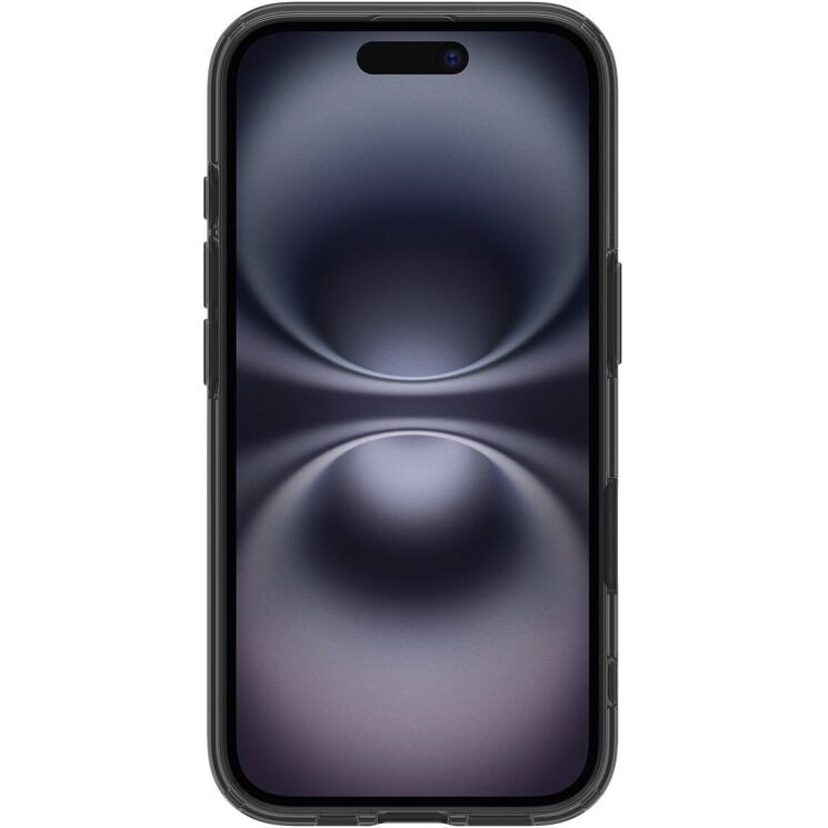 Защитный чехол Spigen Ultra Hybrid T MagFit для iPhone 16 (ACS09074) - Frost Black: фото 7 из 16