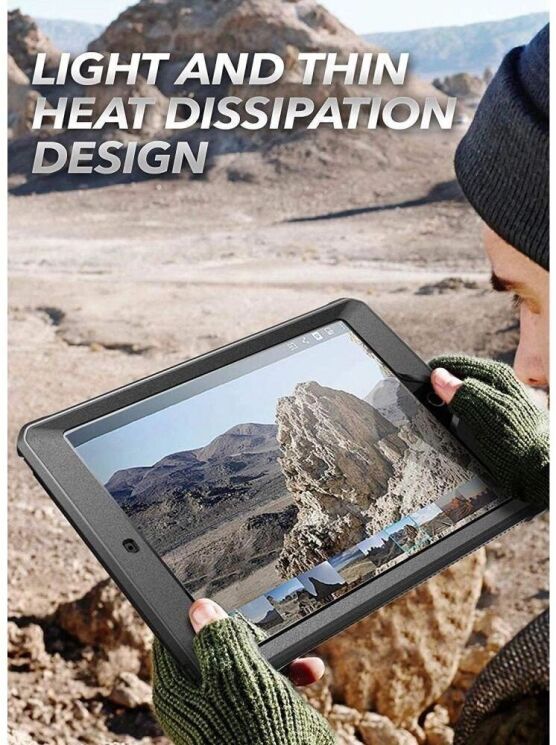 Защитный чехол Supcase Unicorn Beetle Pro Full-Body Case для Apple iPad 10.2 7/8/9 Gen (2019/2020/2021) - Black: фото 7 из 8