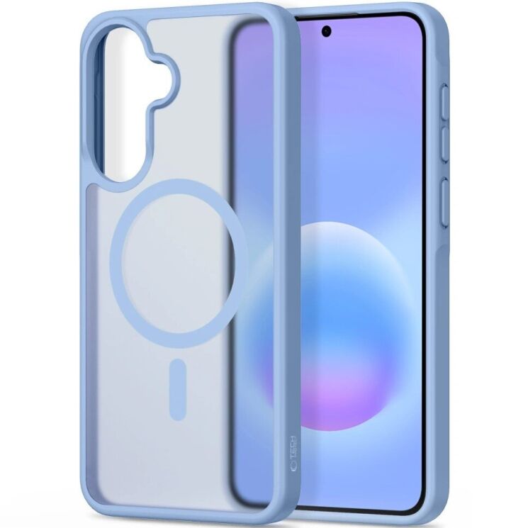 Защитный чехол Tech-Protect Magmat MagSafe для Samsung Galaxy A57 (A576) - Matte Ice Blue: фото 2 из 7