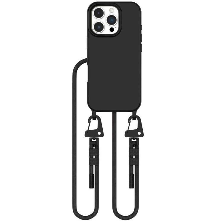 Защитный чехол Tech-Protect Magnecklace MagSafe для Apple iPhone 16 Pro - Black: фото 1 из 6