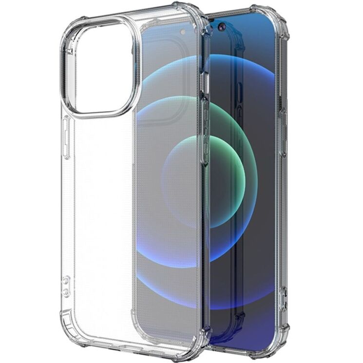 Захисний чохол UniCase AirBag для Apple iPhone 13 Pro - Transparent: фото 1 з 10