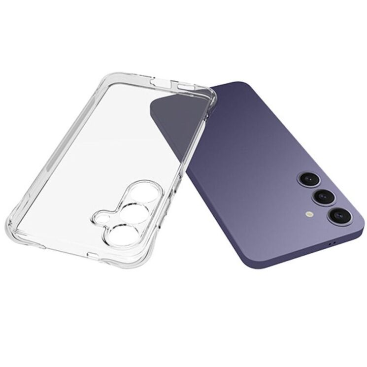 Защитный чехол UniCase AirBag для Samsung Galaxy S25 Plus (S936) - Transparent: фото 4 из 5
