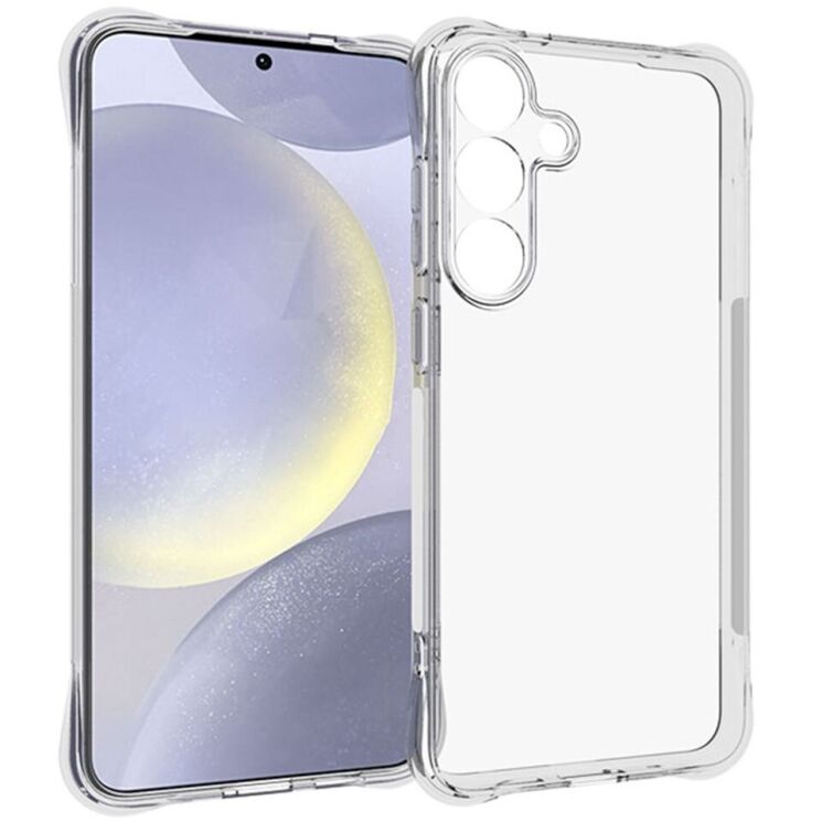 Защитный чехол UniCase AirBag для Samsung Galaxy S25 Plus (S936) - Transparent: фото 1 из 5