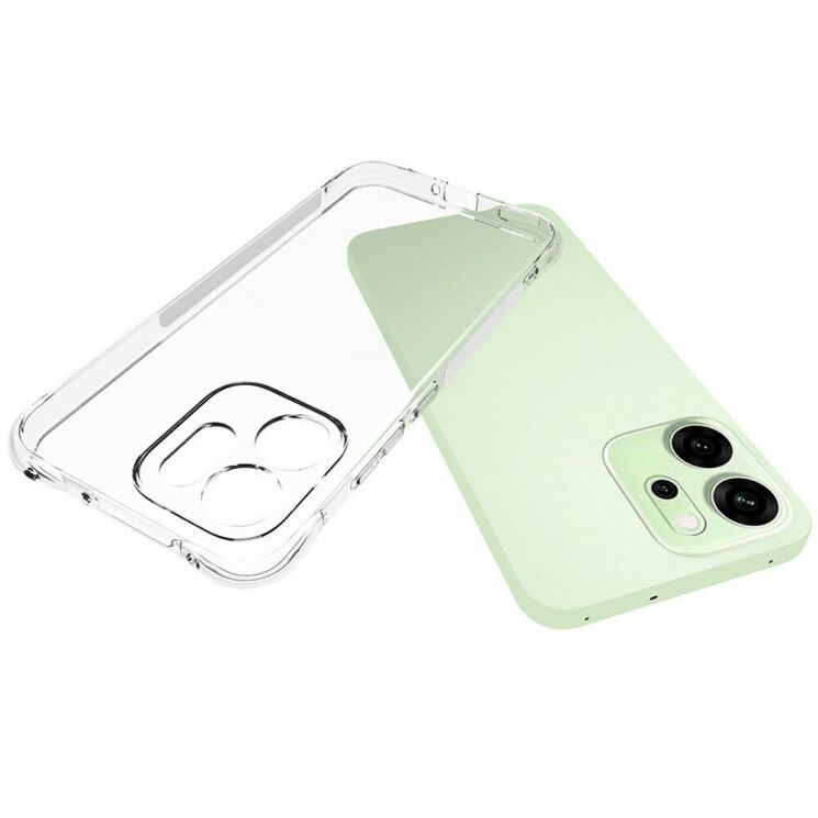 Захисний чохол UniCase AirBag Flow для OPPO Reno 14 5G - Transparent: фото 4 з 5