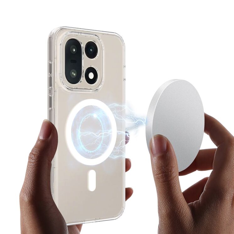 Захисний чохол UniCase AirBag MagSafe для OnePlus 15 - Clear: фото 5 з 8