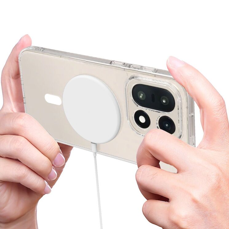 Захисний чохол UniCase AirBag MagSafe для OnePlus 15 - Clear: фото 6 з 8