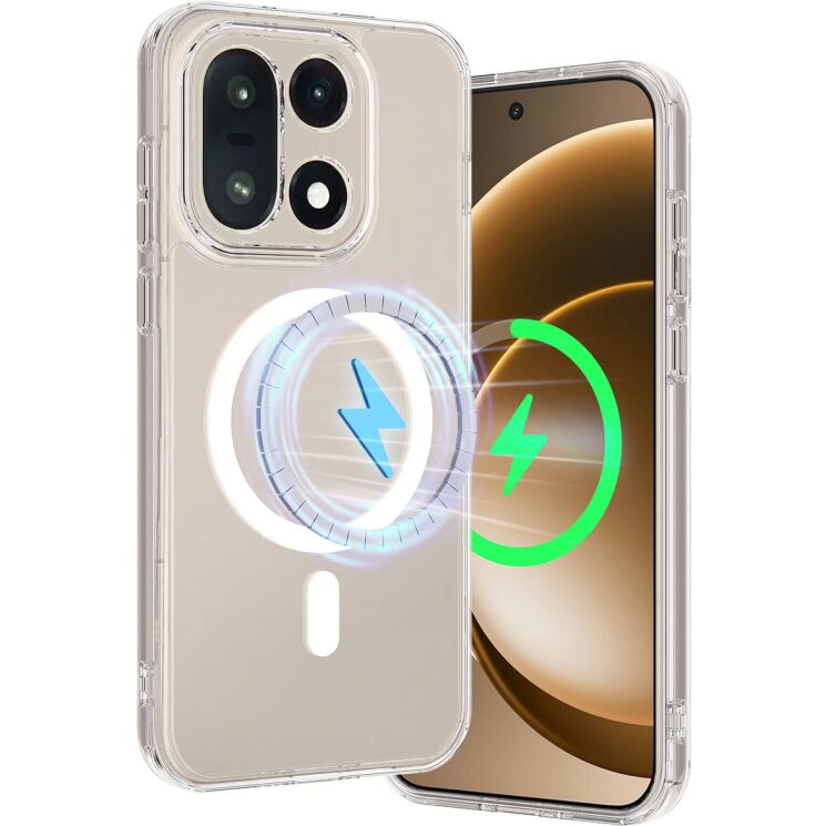 Захисний чохол UniCase AirBag MagSafe для OnePlus 15 - Clear: фото 7 з 8