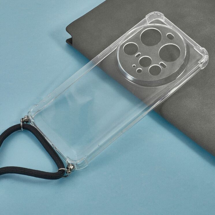 Защитный чехол UniCase AirBag with Strap для Xiaomi 15 Ultra - Transparent: фото 3 из 8