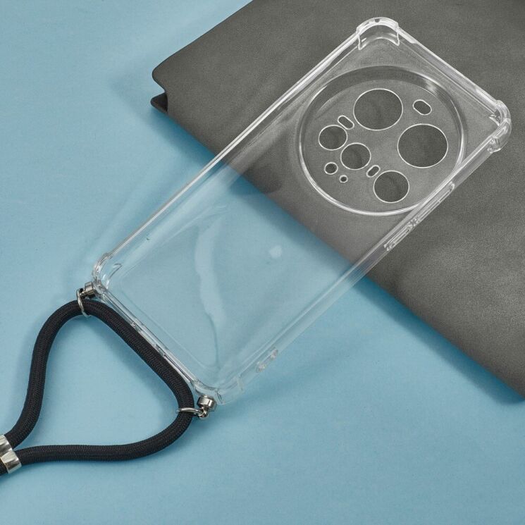 Защитный чехол UniCase AirBag with Strap для Xiaomi 15 Ultra - Transparent: фото 4 из 8
