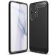 Силиконовый (TPU) чехол UniCase Carbon для Huawei P50 - Black (232501B). Фото 1 из 11