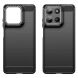 Защитный чехол UniCase Carbon для Motorola Moto G15 - Black (372717B). Фото 2 из 8