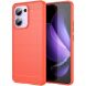 Защитный чехол UniCase Carbon для OPPO Reno 13 F/FS 5G - Red (375704R). Фото 1 из 8