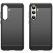 Защитный чехол UniCase Carbon для Samsung Galaxy S24 FE (S721) - Black (367527B). Фото 2 из 8