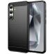 Защитный чехол UniCase Carbon для Samsung Galaxy S24 FE (S721) - Black (367527B). Фото 1 из 8