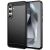 Защитный чехол UniCase Carbon для Samsung Galaxy S24 FE (S721) - Black: фото 1 из 8