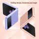 Защитный чехол UniCase Hard Cover (FF) для Samsung Galaxy Flip 3 - Black (282303B). Фото 5 из 7