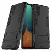 Защитный чехол UniCase Hybrid для Samsung Galaxy A71 (A715) - Black: фото 1 из 11