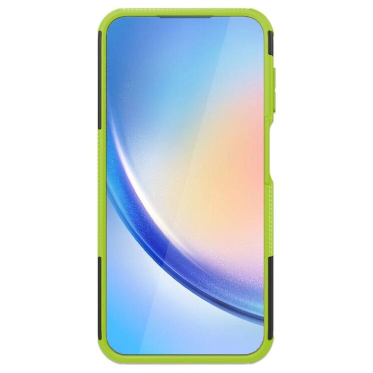Защитный чехол UniCase Hybrid X для Samsung Galaxy A24 (A245) - Green: фото 5 из 15