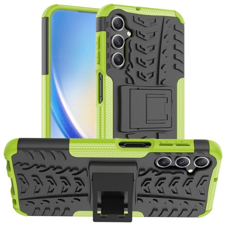 Защитный чехол UniCase Hybrid X для Samsung Galaxy A24 (A245) - Green: фото 1 из 15