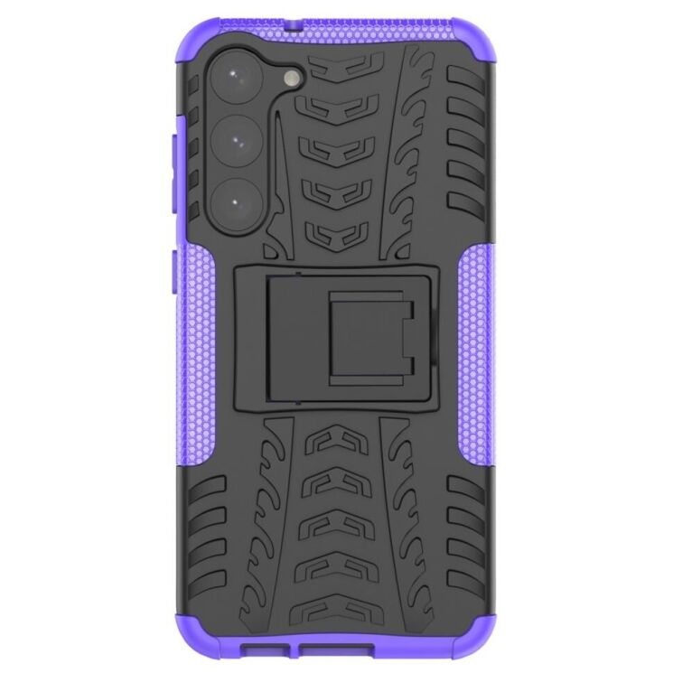 Защитный чехол UniCase Hybrid X для Samsung Galaxy S23 Plus - Purple: фото 2 из 17