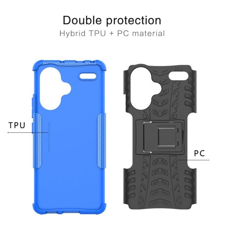 Защитный чехол UniCase Hybrid X для Xiaomi Redmi Note 13 Pro+ - Green: фото 15 из 15