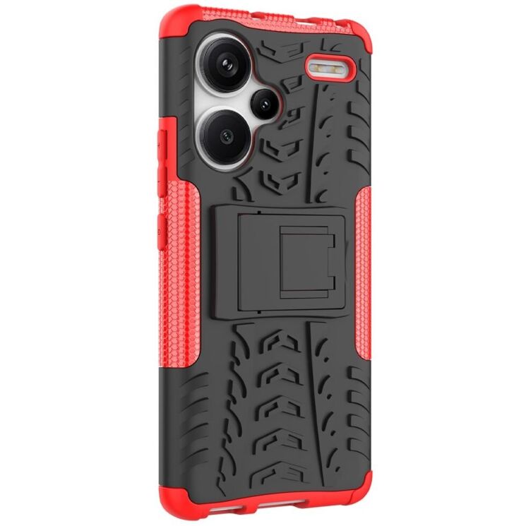 Защитный чехол UniCase Hybrid X для Xiaomi Redmi Note 13 Pro+ - Red: фото 5 из 15