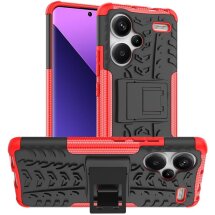 Защитный чехол UniCase Hybrid X для Xiaomi Redmi Note 13 Pro+ - Red: фото 1 из 15