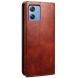 Захисний чохол UniCase Leather Wallet для Motorola G55 - Brown (366102Z). Фото 6 з 7