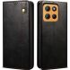 Защитный чехол UniCase Leather Wallet для Motorola Moto G15 - Black (372608B). Фото 1 из 7