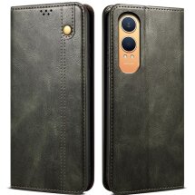 Защитный чехол UniCase Leather Wallet для OnePlus Nord CE 4 Lite - Green: фото 1 из 6