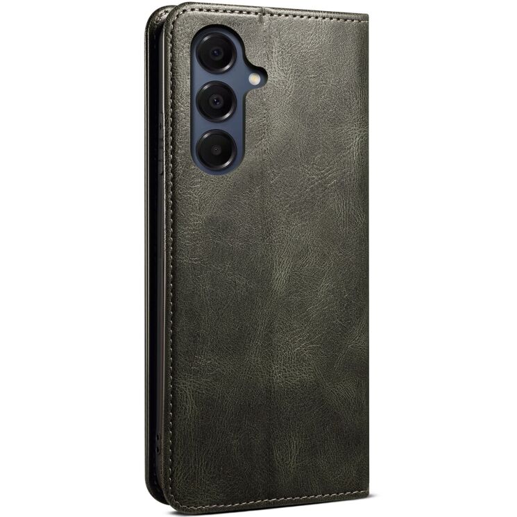 Защитный чехол UniCase Leather Wallet для Samsung Galaxy A17 (A175) - Green: фото 6 из 6
