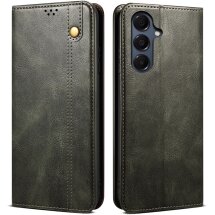 Защитный чехол UniCase Leather Wallet для Samsung Galaxy A17 (A175) - Green: фото 1 из 6