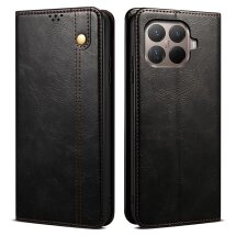 Чехол-книжка с кармашками UniCase Leather Wallet для Xiaomi 15T Pro - Black: фото 1 из 8
