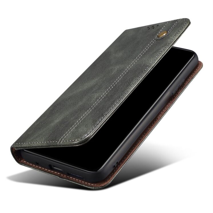 Защитный чехол UniCase Leather Wallet для Xiaomi Redmi 13C / Poco C65 - Green: фото 5 из 7