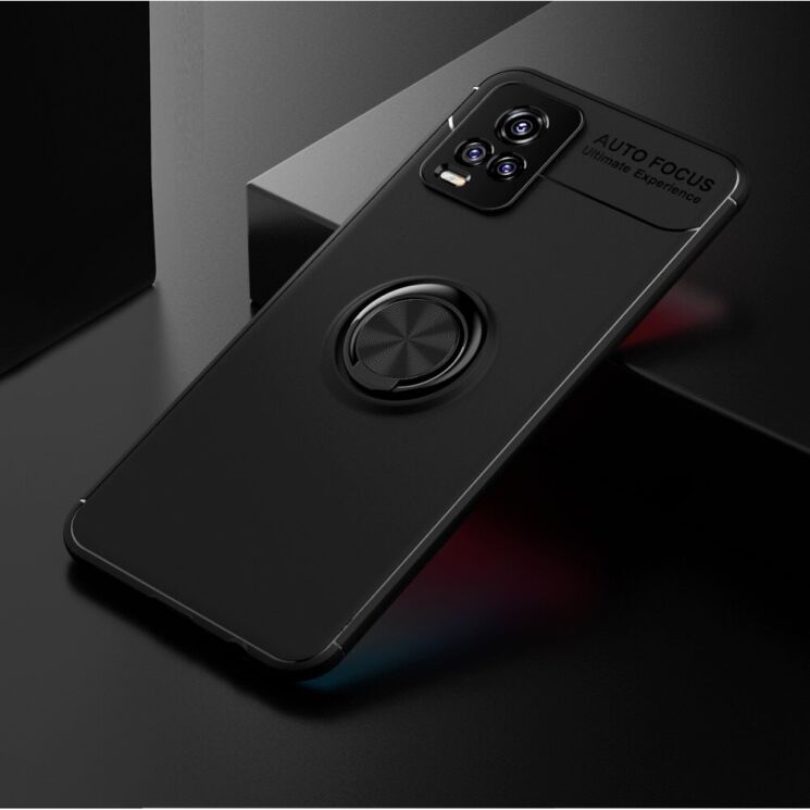 Захисний чохол UniCase Magnetic Ring для VIVO V20 - Black: фото 2 з 13