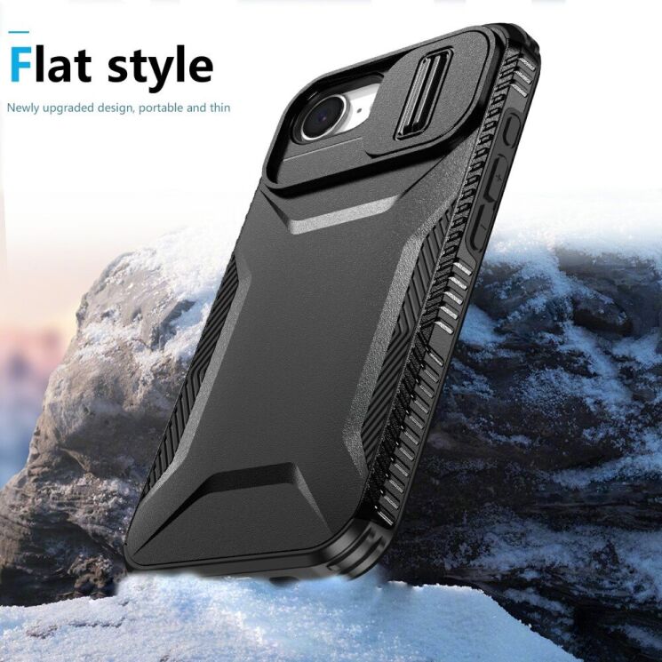 Защитный чехол UniCase Shuttle Guard для Apple iPhone 16e - Green: фото 5 из 7