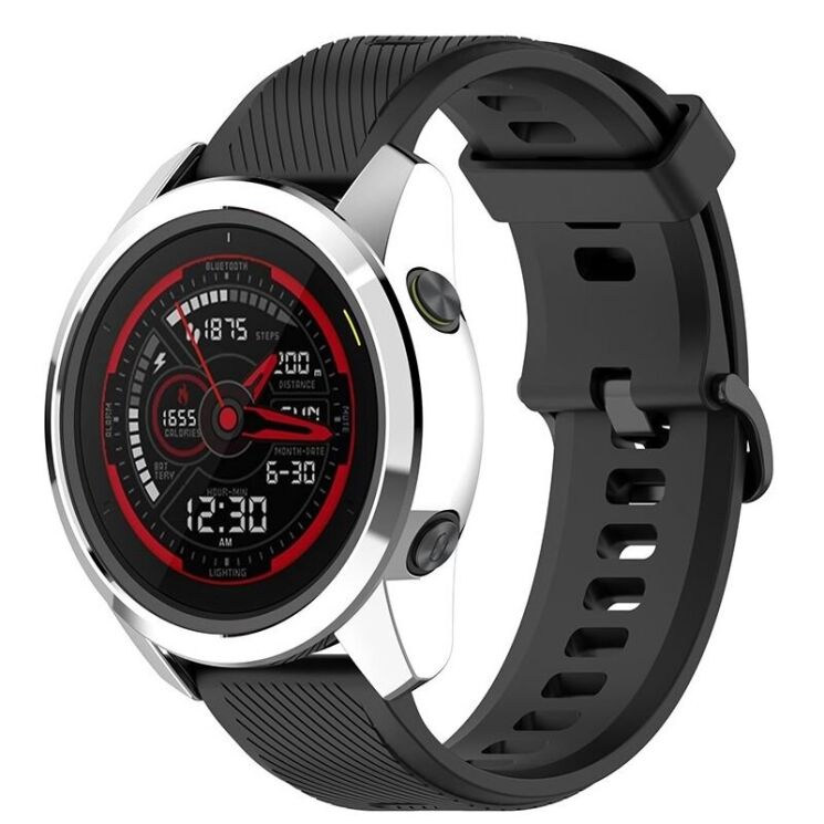 Защитный чехол UniCase Silicone Cover для Garmin Forerunner 745 - Silver: фото 4 из 6